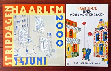 JOOST SWARTE — HAARLEM CULTURAL DUO SET (1995 & 2000) —