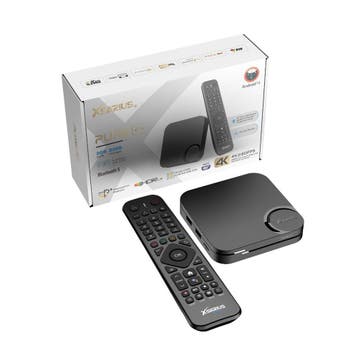 Xsarius Pure 4+ Plus 4K Android IPTV Box - BT remote, Ophalen of Verzenden
