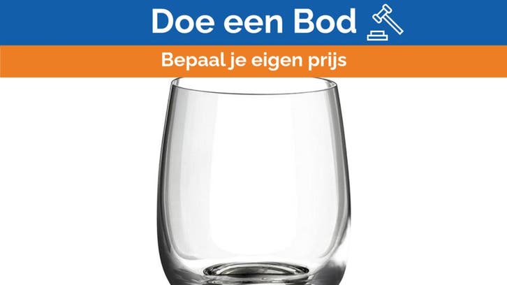 Bieden: Rona Luna High-Quality Kristal Marine Drinking Glas, Huis en Inrichting, Keuken | Servies, Ophalen of Verzenden