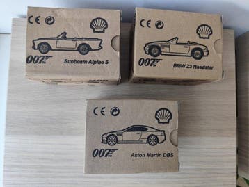 GoldenEye, DrNo, etc - Daniel Craig - Shell. James Bond., Collections