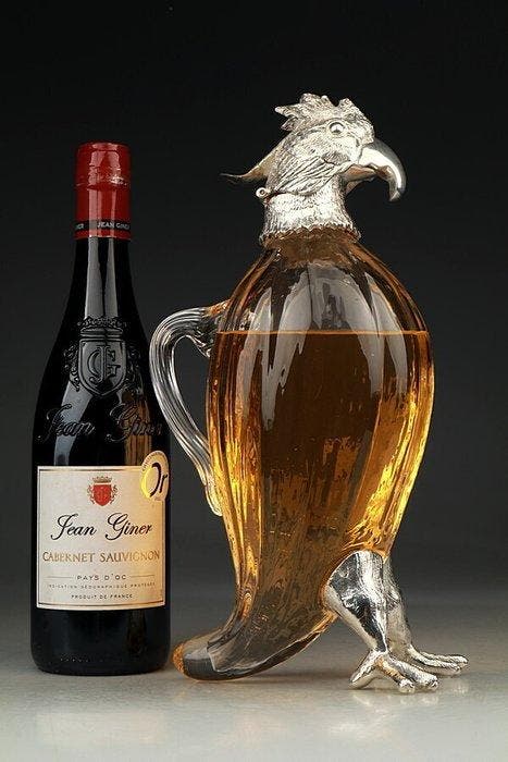 Karaf - Verzilverd, Antiek en Kunst, Kunst | Designobjecten