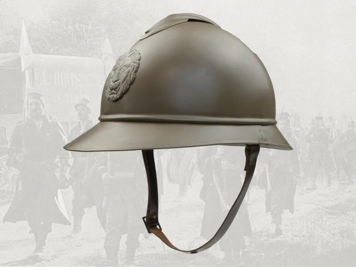 Replica belgische helm WO1, Collections, Objets militaires | Général, Enlèvement ou Envoi