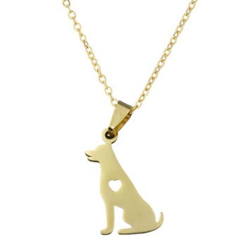 Fako Bijoux - Ketting Met Hanger - Stainless Steel - RVS -, Verzenden