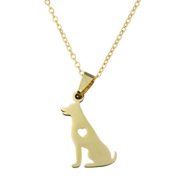 Fako Bijoux - Ketting Met Hanger - Stainless Steel - RVS -, Bijoux, Sacs & Beauté, Colliers, Envoi