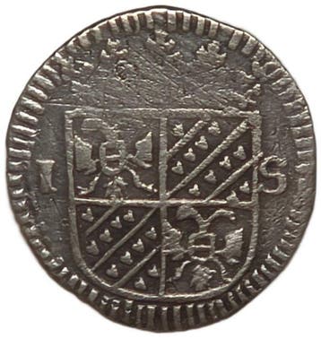 Nederland, Groninger Ommelanden 1 Stuiver 1681 (Zonder