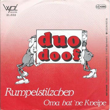 Duo Doof - Rumpelstilzchen, Cd's en Dvd's, Verzenden, Gebruikt