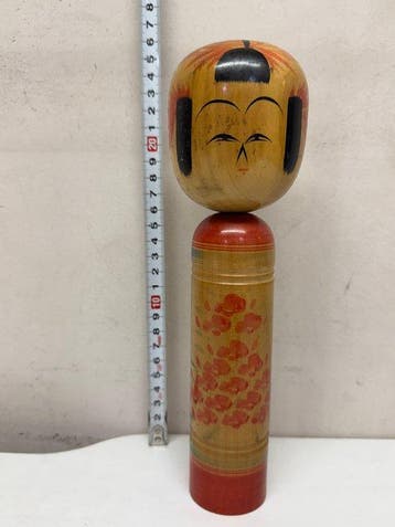 Japanse vintage Kokeshi, 6 stuks, uit Japan, allemaal circa