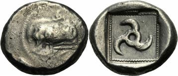 470-440 v Chr Lykien Dynasten Stater 500-460 v Chr Eber P..., Verzenden