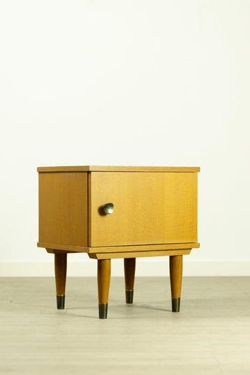 Nachtkastje - Eik - Mid century modern