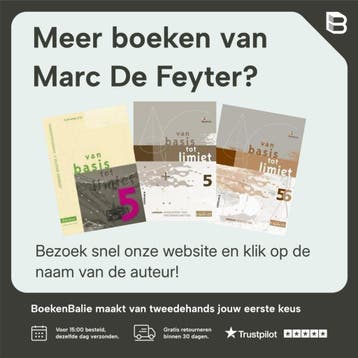 VBTL 5 - KathOndVla - leerboek analyse 2:, Boeken, Verzenden, Gelezen, Marc De Feyter