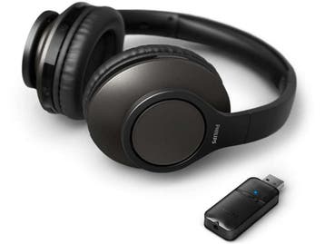 Philips TAH6206BK - Draadloze TV-koptelefoon - 40mm drivers, Verzenden