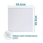 LED Paneel - 60x60 - 32W - 3840 Lumen - 3000-6500k - CCT -, Verzenden, Nieuw in verpakking