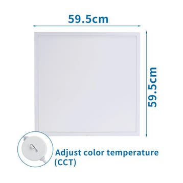 LED Paneel - 60x60 - 32W - 3840 Lumen - 3000-6500k - CCT -, Verzenden