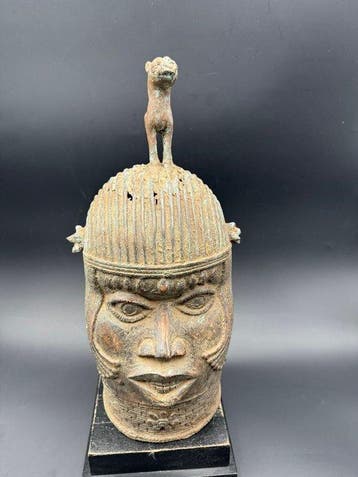 Prachtige grote kop. - Yoruba - Nigeria (Zonder