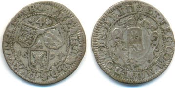 4 Kreuzer 1694 Wuerttemberg: Eberhard Ludwig, 1693-1733:, Verzenden, België