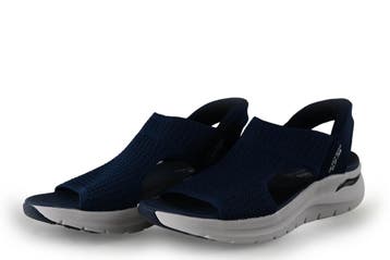 Skechers Sandalen in maat 38 Blauw, Skechers, Sandalen of Muiltjes, Zo goed als nieuw, Verzenden