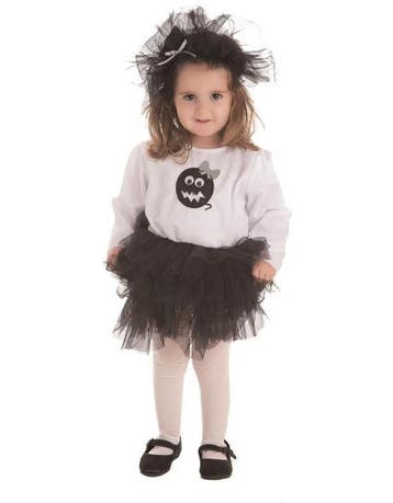 spookjes kostuum met tutu voor meisjes, Ophalen of Verzenden, Nieuw