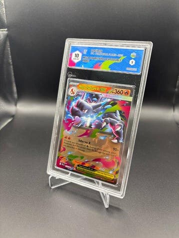 Pokémon - 1 Graded card - Mega Charizard X 013 Phantasmal