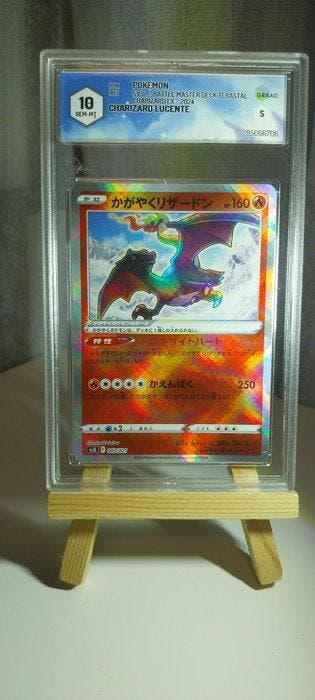 Pokémon - 1 Graded card - Pokémon - Charizard Foil, Full art