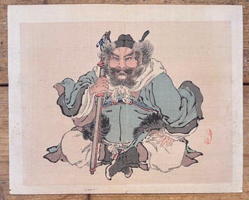 shoki the demon slayer - Kno Bairei (1844-1895) - Japon -