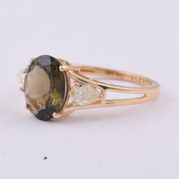 Sans prix de réserve - Bague - 14 carats Or jaune - 2.39ct., Nieuw