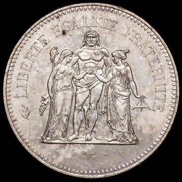 Frankrijk. 50 Francs 1979 Hercule (Zonder minimumprijs)