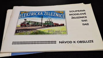 ETS 0 - Treinset (24) - Lok met wagons en railovaal, Hobby en Vrije tijd, Modeltreinen | Overige schalen, Nieuw