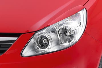 Koplampspoilers voor Opel Corsa D SB132, Auto-onderdelen, Verzenden, Nieuw