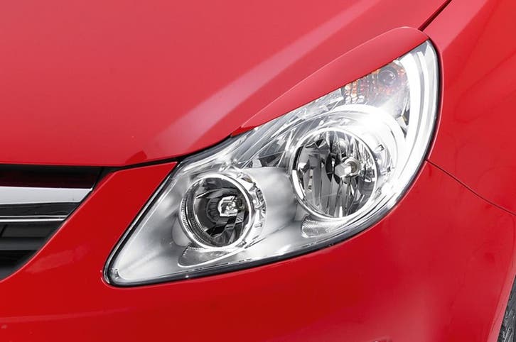 Koplampspoilers voor Opel Corsa D SB132, Auto-onderdelen, Carrosserie, Nieuw, Verzenden