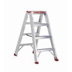 Altrex dubbele trapladder Sierra 2×4 treden, Ophalen of Verzenden, Trap