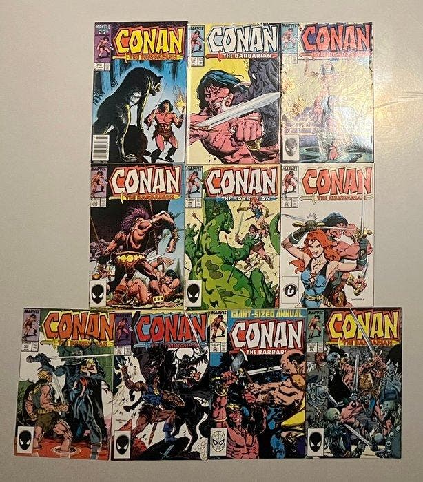 Conan le Barbare 181,182,184-200,annual 12 - Conan the, Boeken, Strips | Comics