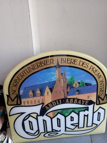 Lichtreclamebord bier Torgenlo - Bière tongerlo - Lichtbord