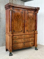 Kabinet - kabinet, linnenkast, kast, dressoir, buffet -, Antiek en Kunst