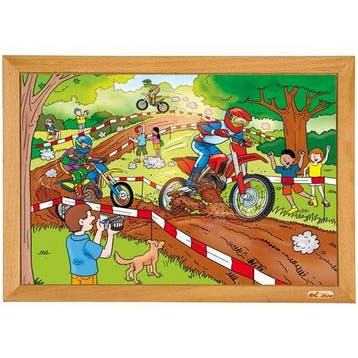 Educo Puzzel Motorcross (24 stukjes), Verzenden, Nieuw