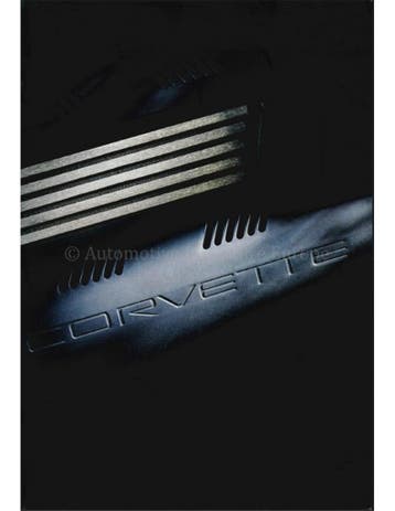 1994 CHEVROLET CORVETTE BROCHURE ENGELS (USA), Livres