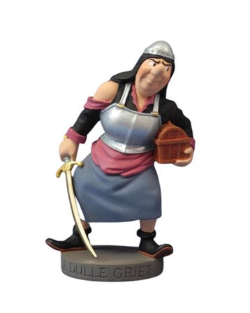 Suske en Wiske Beeldje Dulle Griet 14 cm, Ophalen of Verzenden, Nieuw