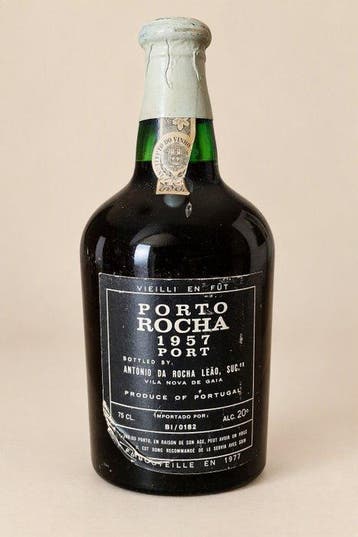 1957 António da Rocha Leão, Porto Rocha - Colheita Port,, Verzamelen, Nieuw