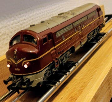 Fleischmann H0 - 1385D - Dieselelektrische locomotief (1) -