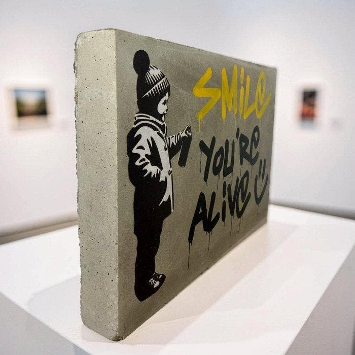 STRINK - SMILE, Antiek en Kunst, Kunst | Schilderijen | Modern