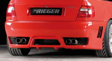 Rieger achterbumper | A4 (B5): 11.94-98, 99-12.00 - Lim. | s, Auto-onderdelen, Verzenden, Nieuw, Audi
