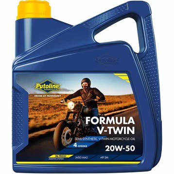 Putoline Formula VTwin 20W50 4 liter, Ophalen of Verzenden
