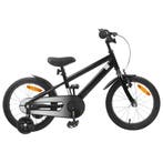 vidaXL Kinderfiets 16 Inch voor 4-6 jaar oud Zwart, Verzenden