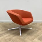 Maxdesign fauteuil Dino, oranje - wit - Gratis Bezorging, Huis en Inrichting, Gebruikt, Eén