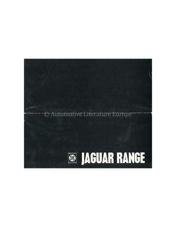 1970 JAGUAR PROGRAMMA BROCHURE ENGELS, Nieuw