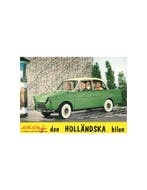 1959 DAF VARIOMATIC LEAFLET ZWEEDS, Nieuw