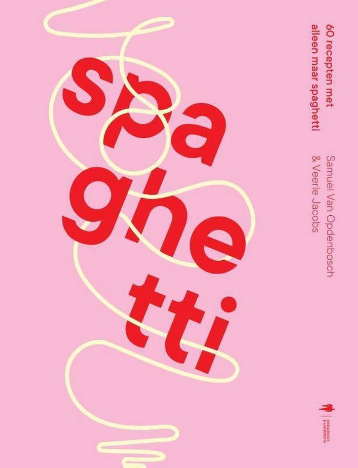 Spaghetti 9789463931250 Veerle Jacobs, Boeken, Kookboeken, Zo goed als nieuw, Verzenden