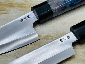 Keukenmes - Deba & Nakiri - Handgemaakt Japans paar Deba- en