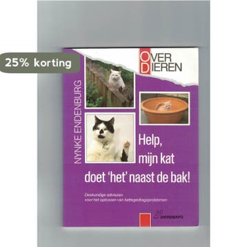Help, mijn kat doet het naast de bak! / Etiko diereninfo, Boeken, Verzenden, Gelezen, N. Endenburg