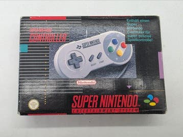 Nintendo - Snes - RARE OLD STOCK - Snes Official Grey