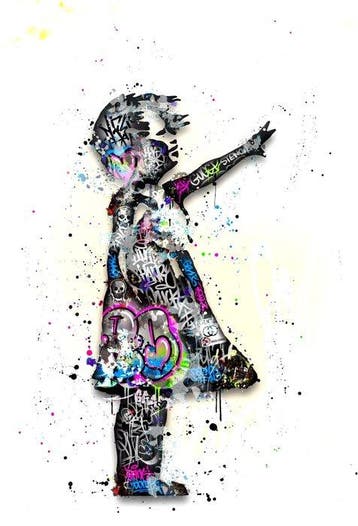 Moabit - The Balloon Girl & Banksy X Reimagined